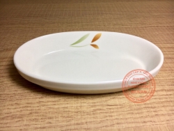 Đĩa sứ oval Eva Air