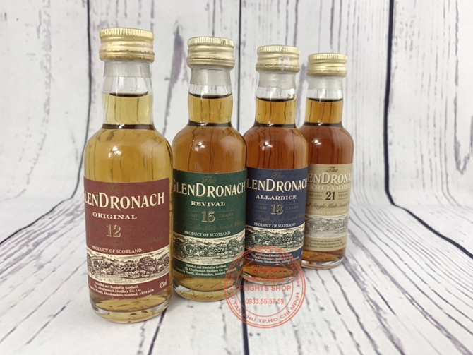 SET OF 4 GLENDRONACH