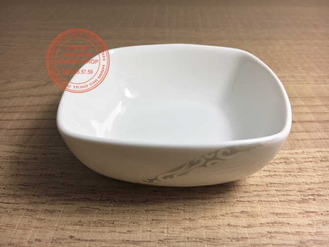 Chén sứ vuông CA