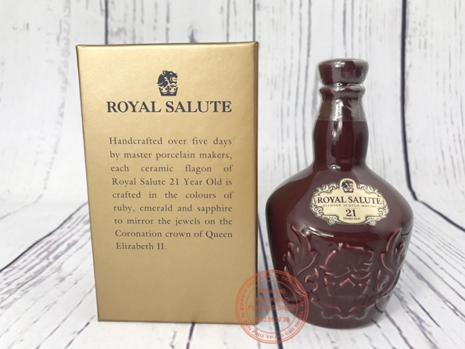 Chivas 21 Ruby Flagon, New Logo Design