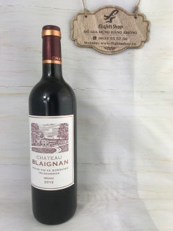 Vang đỏ Chateau Blaignan Médoc 2012