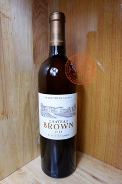 Vang trắng Chateau Brown 2014 Pessac - Léognan 750ml