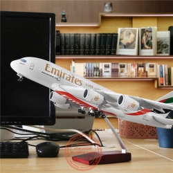 A380 Emirates 47cm (có bánh xe + đèn LED)