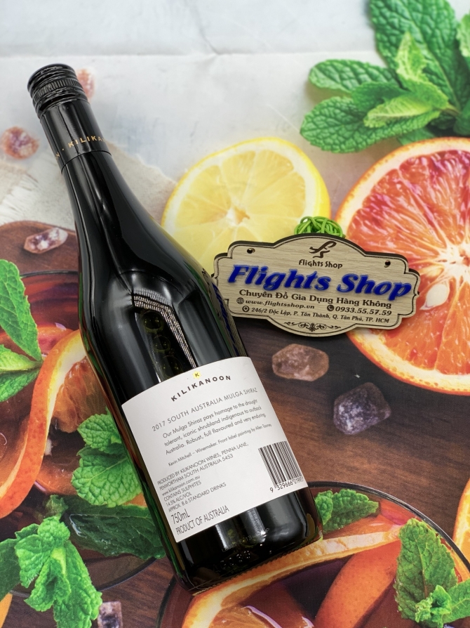 Vang đỏ Kilikanoon Mulga Shiraz 2017 - 750ml