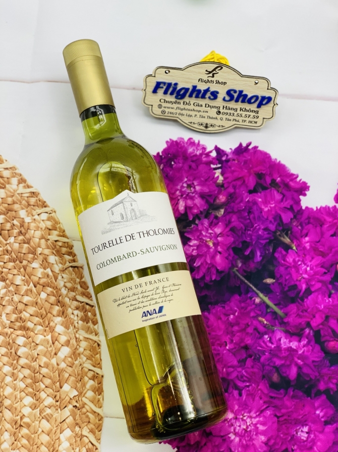 Vang trắng Tourelle de Tholomies Colombard Sauvignon 1000ml