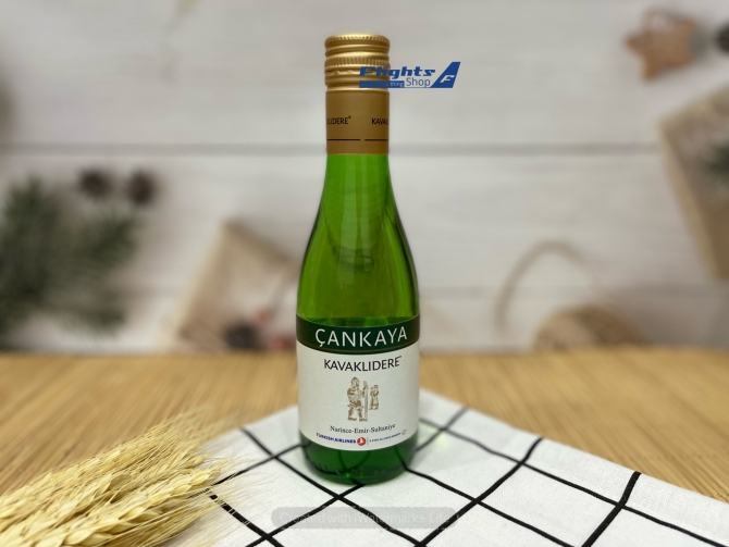 Vang mini 187ml dùng trên máy bay Turkish Airlines