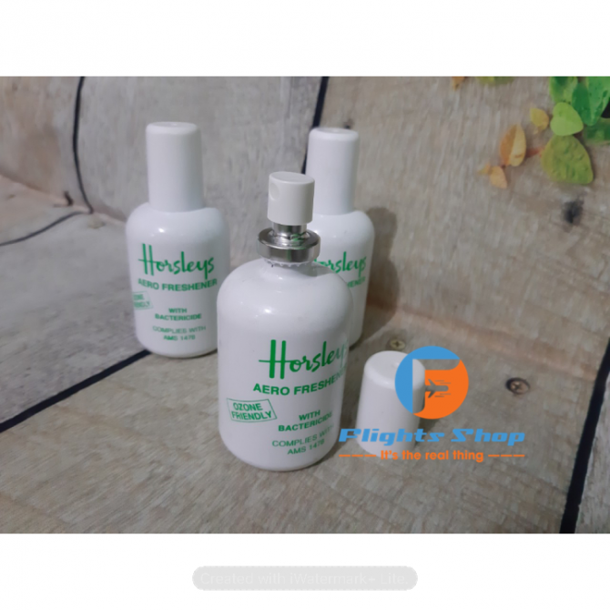 Xịt khử mùi, xịt khuẩn Horsleys dùng trên máy bay