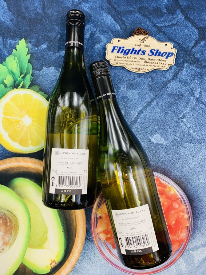 Vang trắng Sauvignon Blanc Côtes De Gascogne 2016 - 750ml