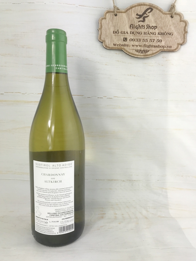 Vang trắng Chardonnay Altkirch 2015