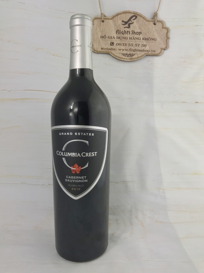 Vang đỏ Columbia Crest 2015 Cabernet Sauvignon 750ml