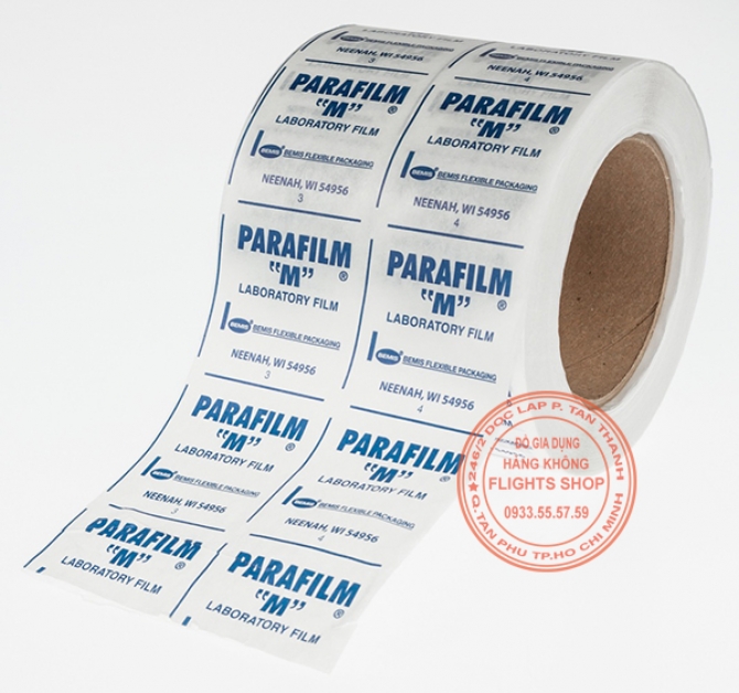 Parafilm M (Nhựa parafin chống bay hơi chất lỏng) - cuộn lớn 10 x 3810cm